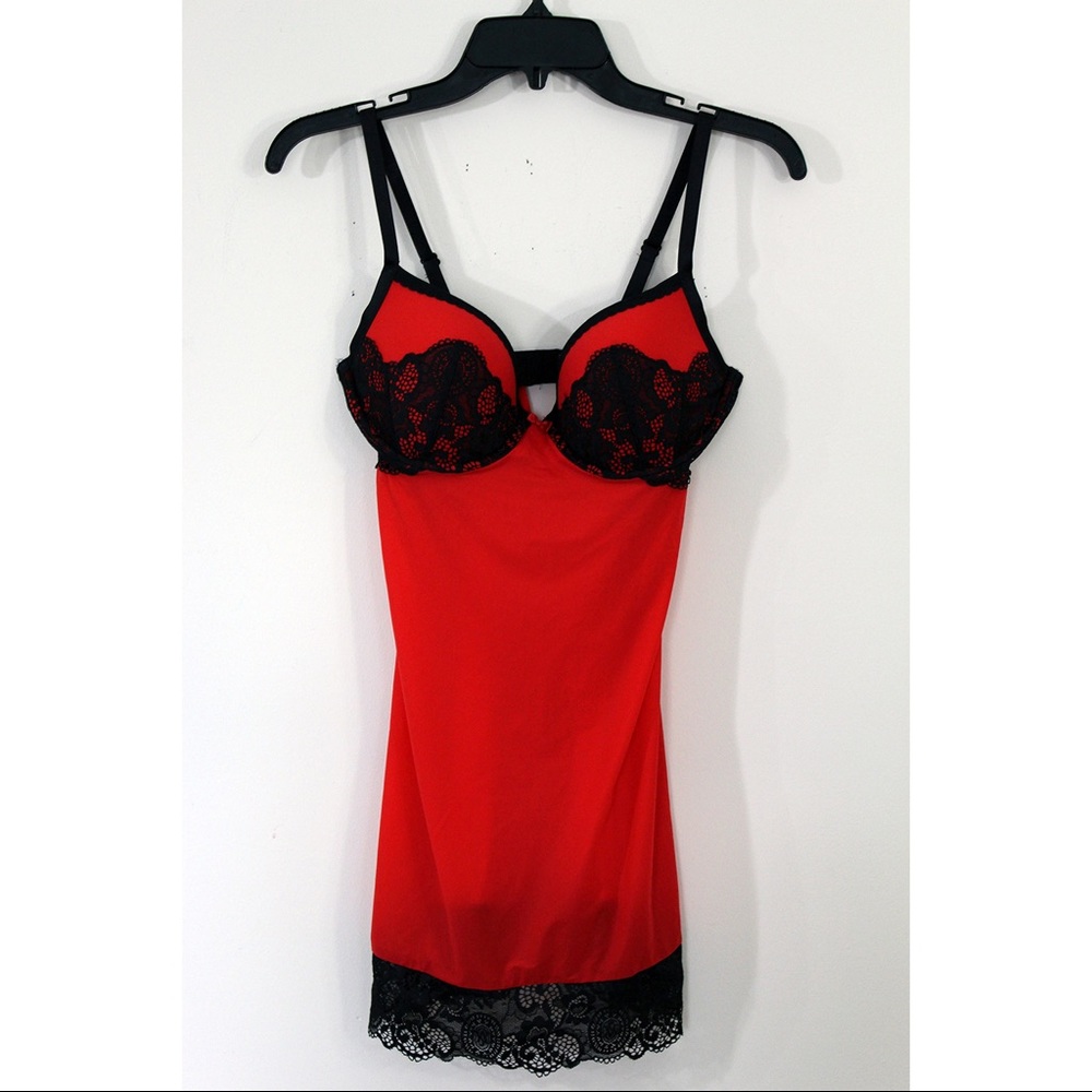 Victoria’s Secret Red and Black Lingerie